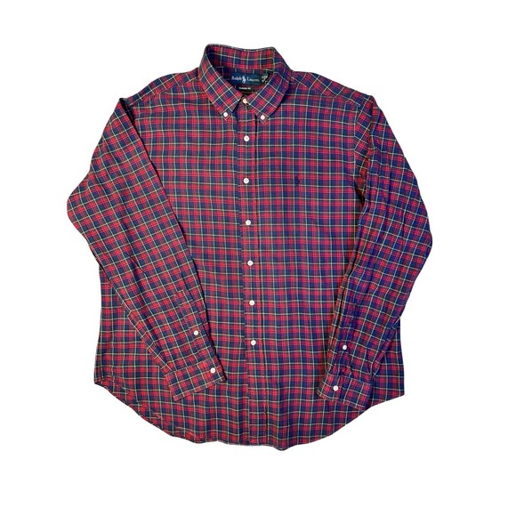 Polo Ralph Lauren Other - Polo Ralph Lauren Button Down Long Sleeve Size XL Plaid Classic Fit Shirt